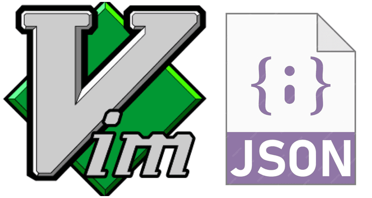 the cover image of blog post Format json file within vim